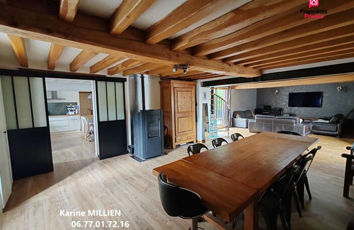 SAINT GERMAIN SUR AVRE Maison individuelle avec studio aménagé - 1 étage - 4 chambres - Petites dépendances pour stockage - Terrain - 296000  HAI — photo 3