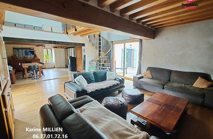 SAINT GERMAIN SUR AVRE Maison individuelle avec studio aménagé - 1 étage - 4 chambres - Petites dépendances pour stockage - Terrain - 296000  HAI — photo 5