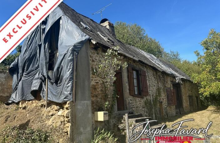 Grange de 150 m² en pierre avec partie habitation à rénover - Chamberet — photo 3