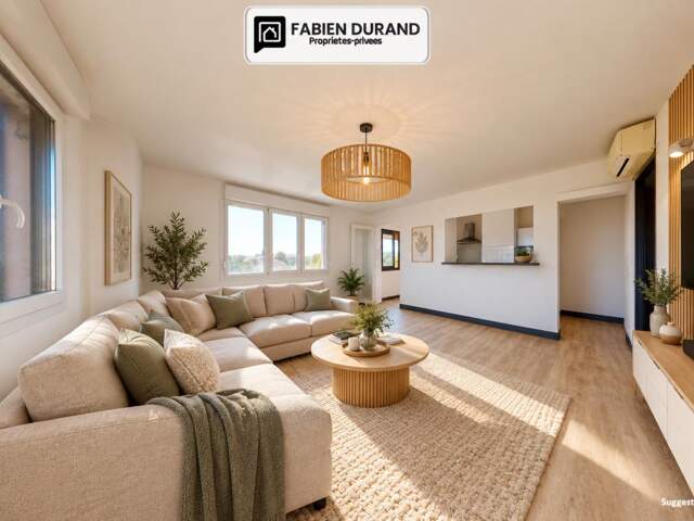 Appartement T3 traversant 72 m² avec Cave et Parking — photo du bien