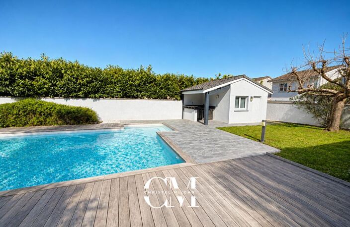 Maison contemporaine de plain-pied avec piscine 180 m2 Bruges Grand Darnal — photo 3
