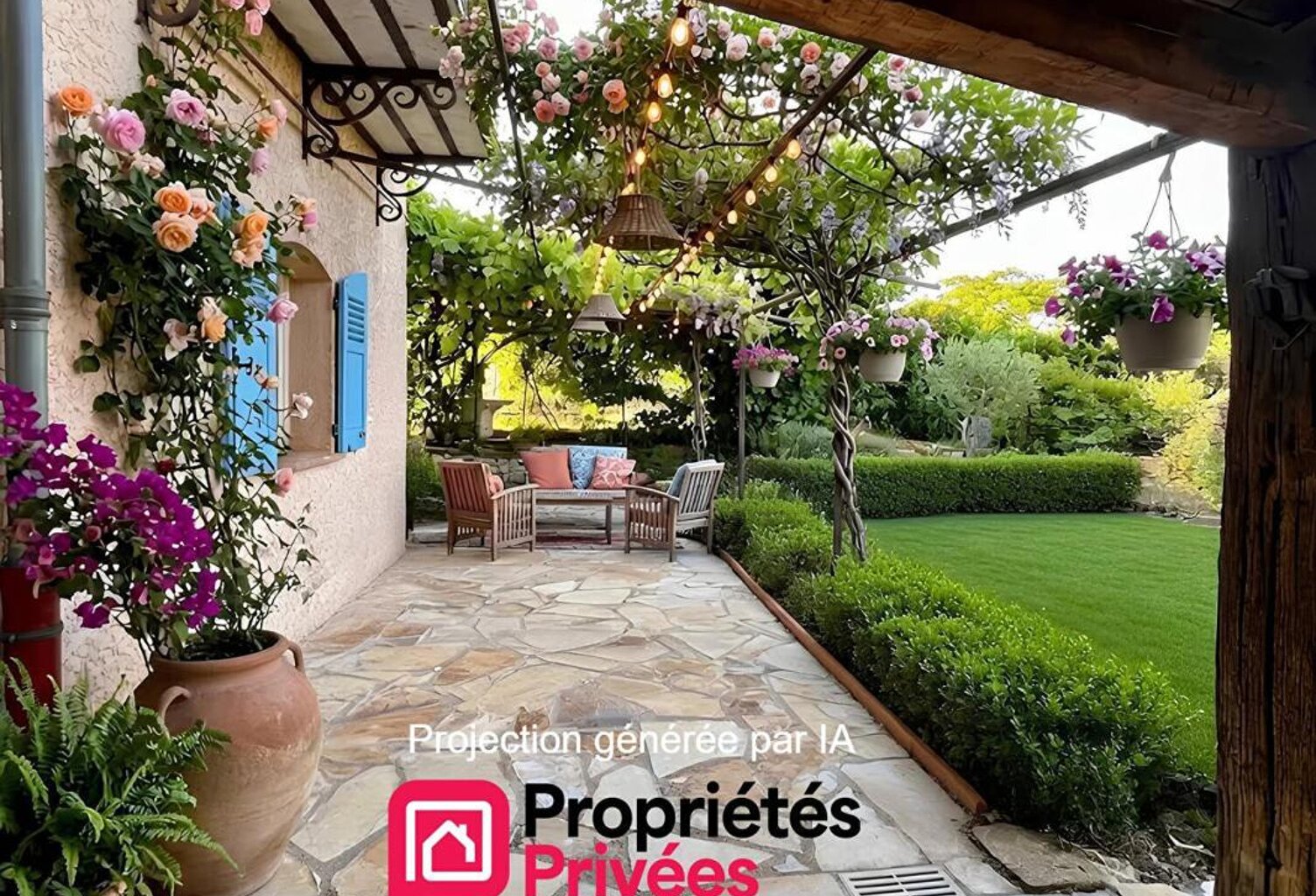 Rez-de-villa 181 m² avec jardin 300 m² - La Gaude — photo 1