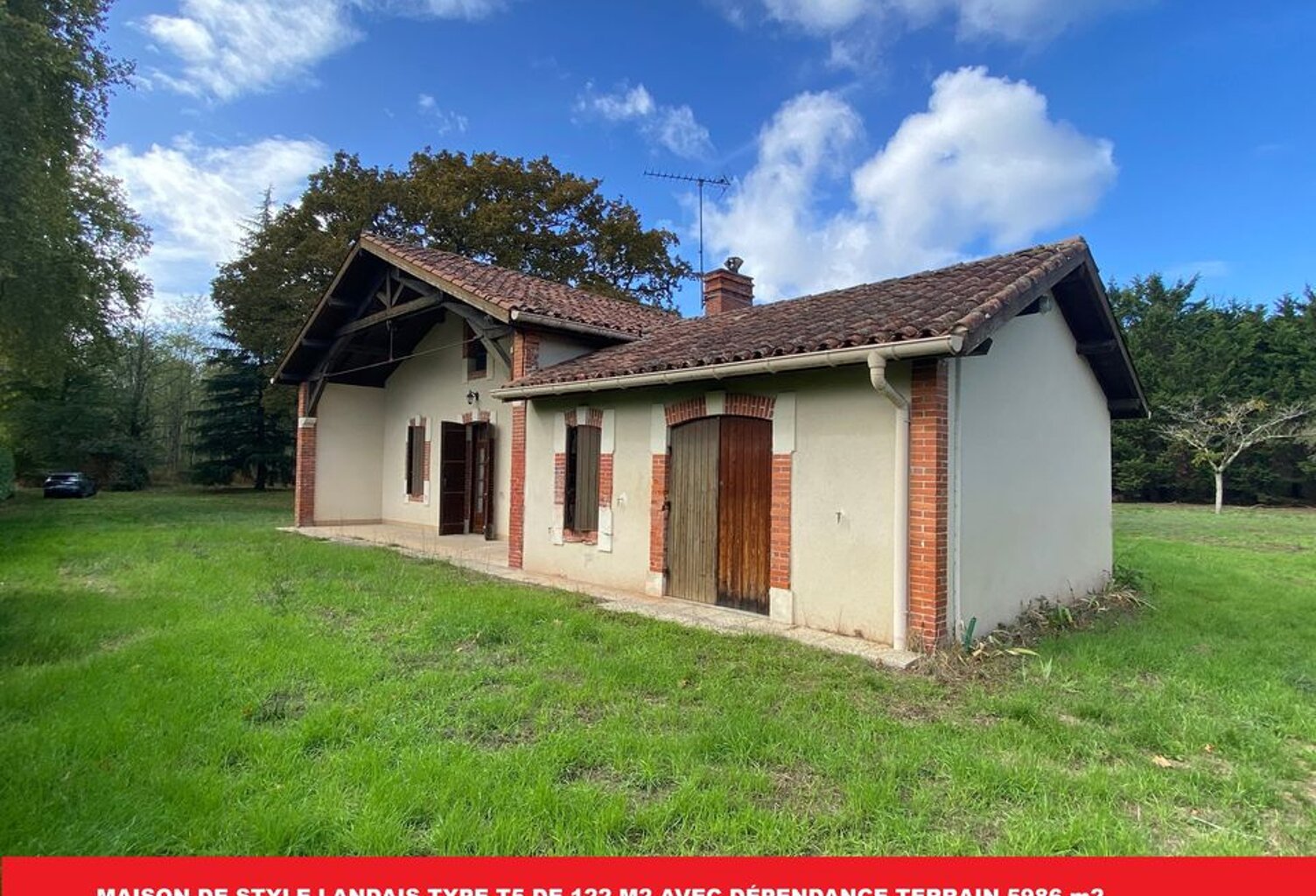 Maison landaise de 1910 - 4 chambres - Parc de 5 986 m² - — photo 1