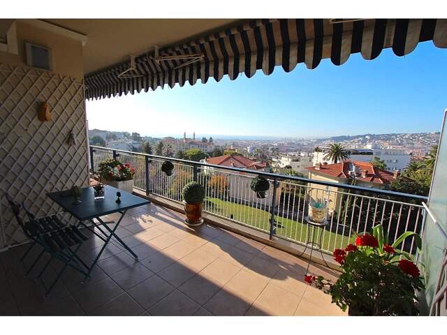 CIMIEZ AVANT DERNIER ETAGE  VUE MER — photo du bien