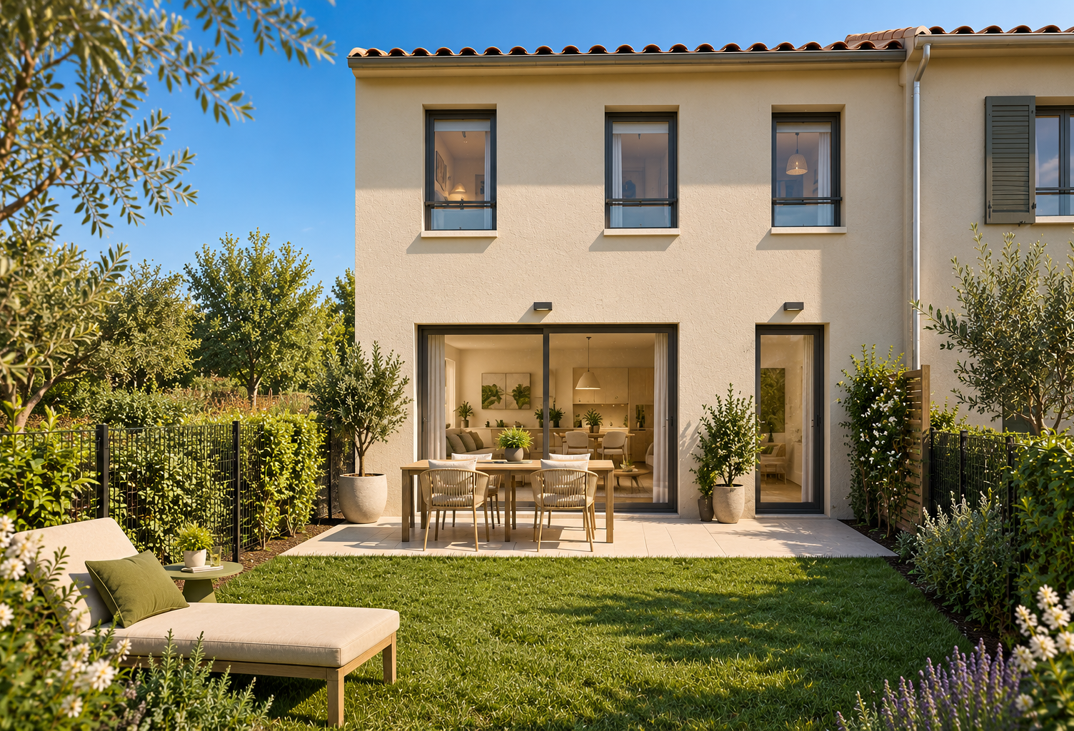 UNE MAISON  4 chambres NEUVE AVEC JARDIN, AU CALME ET PROCHE DE TOUT — photo 1