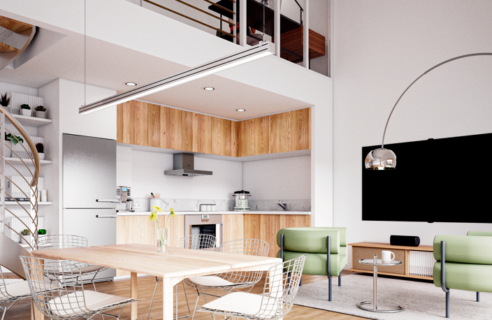 - T4 duplex de 100 m² avec terrasse et vue dégagée sur les Alpilles — photo 2