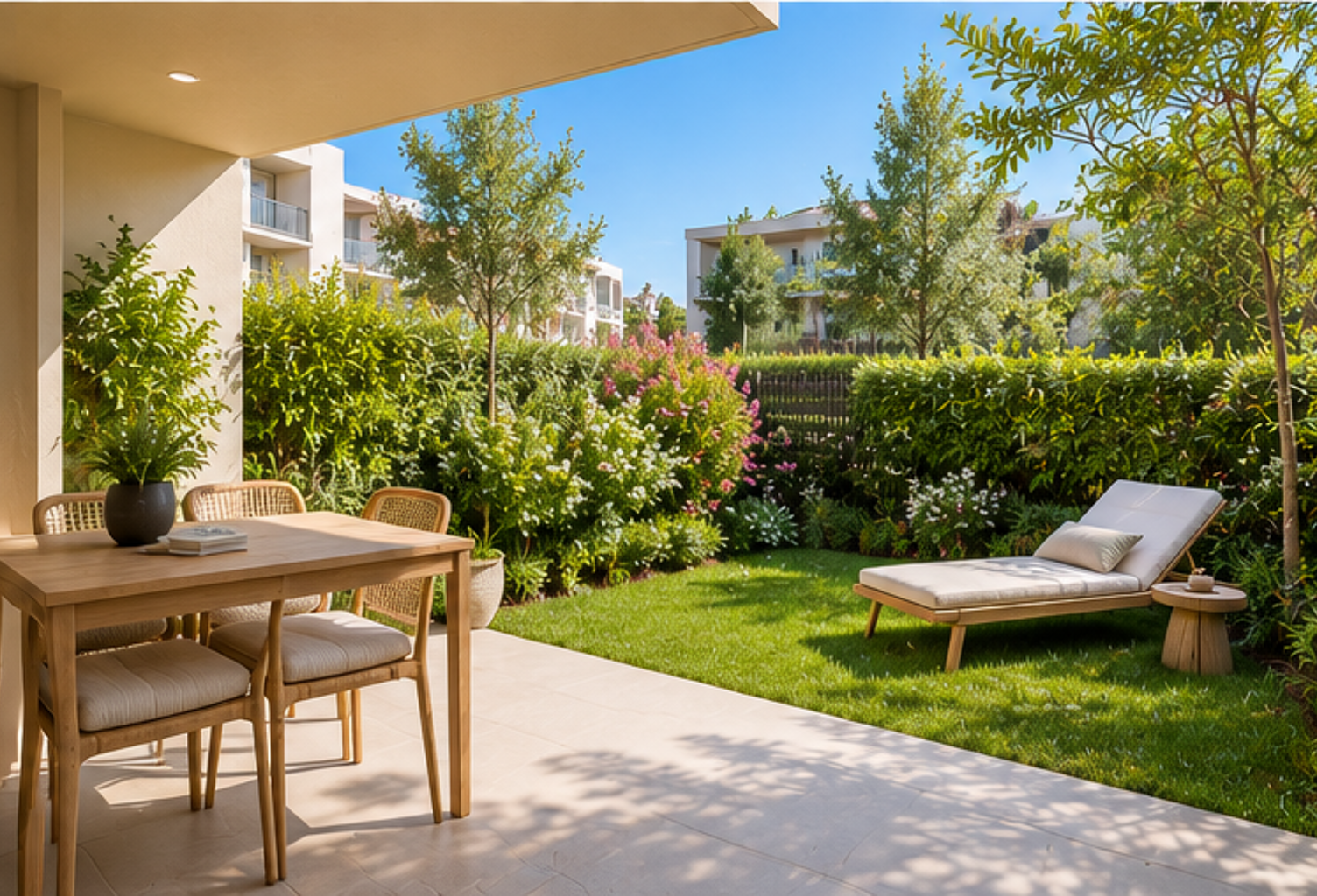 LA SEYNE-SUR-MER – STUDIO NEUF EN REZ-DE-JARDIN AVEC TERRASSE — photo 1