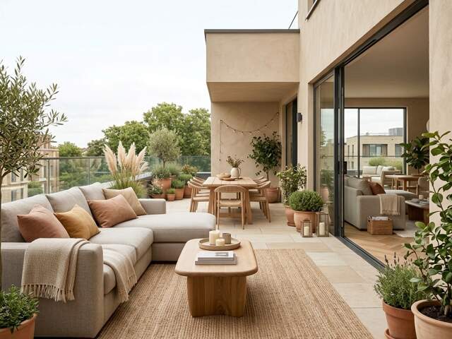 MAGNIFIQUE 3 PIECES - DERNIER ÉTAGE AVEC TERRASSE DE 35 M² — photo du bien
