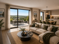 CRÉCY-LA-CHAPELLE – MAGNIFIQUE 4 PIÈCES AVEC 45 M² DE TERRASSE PLEIN SUD ET VUE EXCEPTIONNELLE — photo 2
