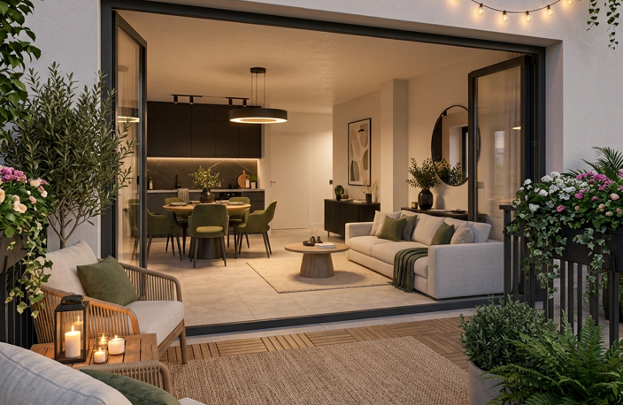 CHESSY – RUE D’ARIANE – SUPERBE 4 PIÈCES AVEC TERRASSE EXPOSÉE SUD — photo 4