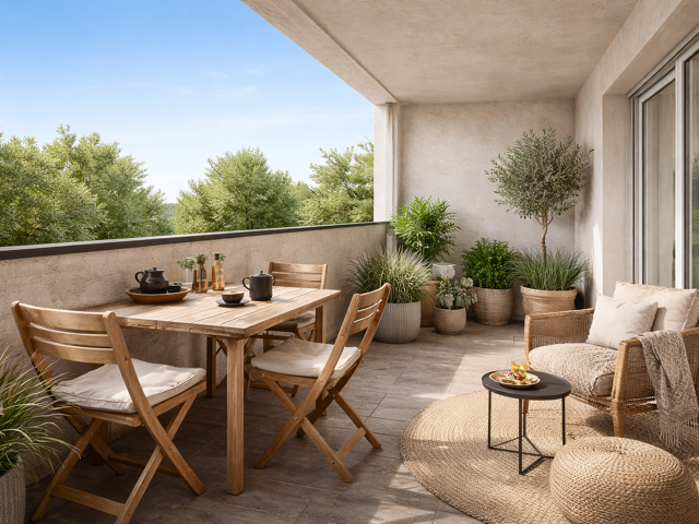 T3 de 62 m² idéalement situé  A seulement 300 mètres de la gare RER. Vous rejoignez Paris gare du No — photo du bien