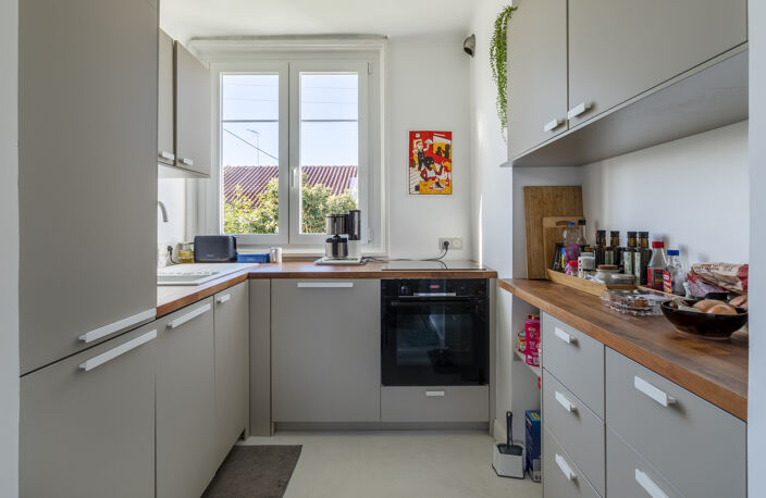 T3 relooké avec gout, bord de la Bidassoa avec vue montagne — photo 3