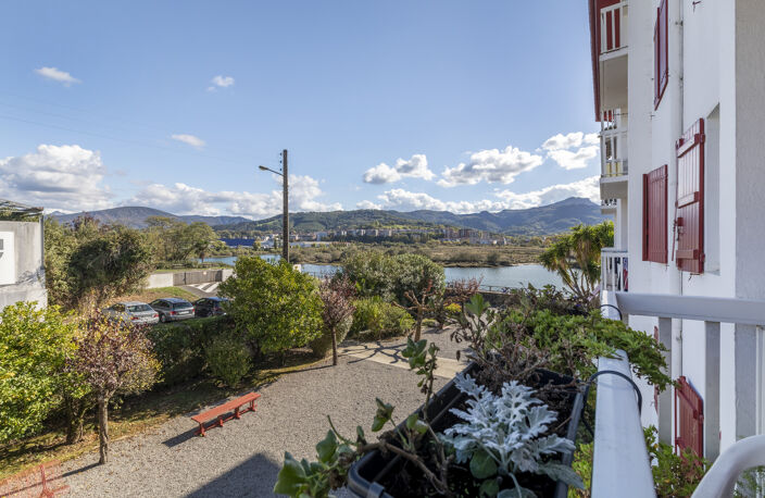T3 relooké avec gout, bord de la Bidassoa avec vue montagne — photo 5