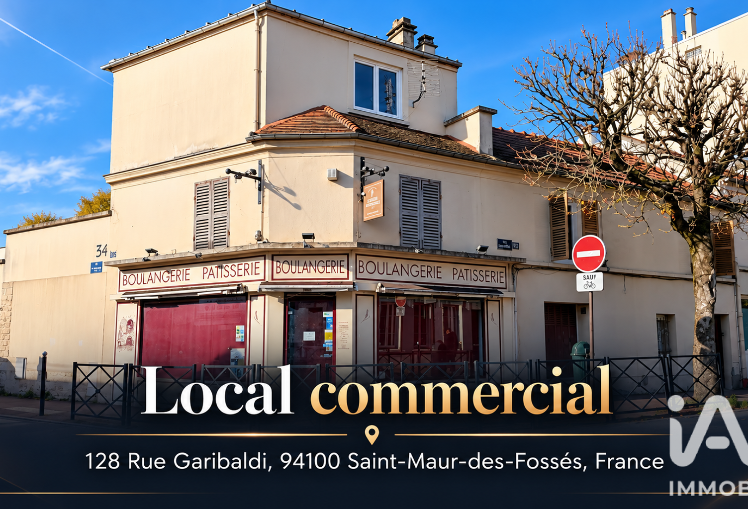 Vente Boutique/Local commercial 100 m&sup2; — photo 1