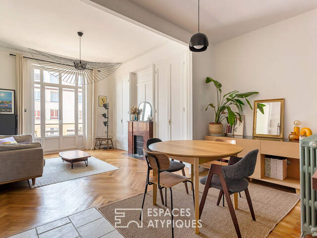 appartement Art déco rénové en dernier étage — photo du bien