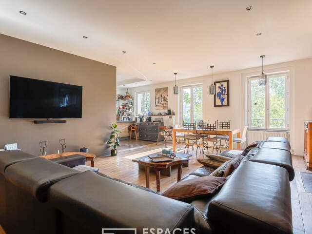Appartement en duplex avec vue sur le Rhône — photo du bien