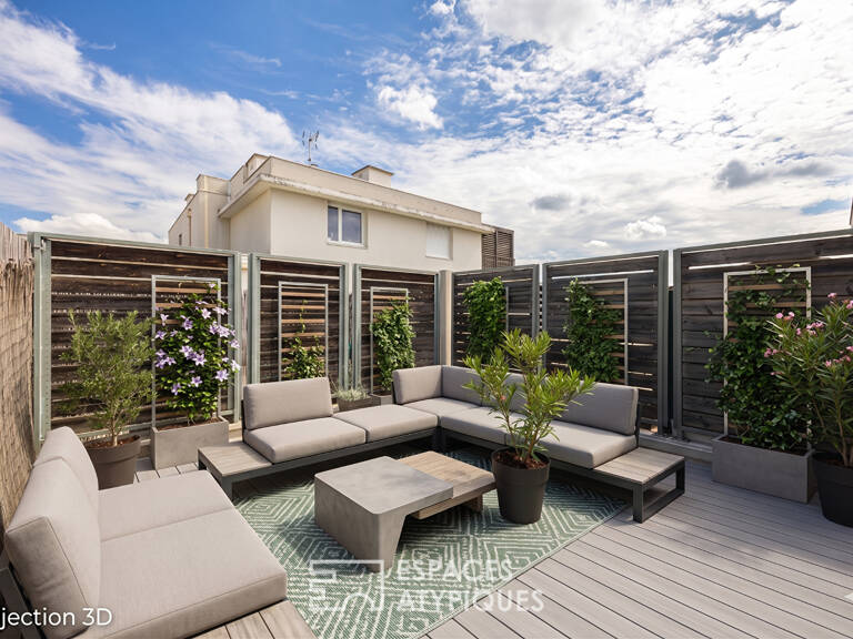 Dernier étage de charme avec terrasse — photo 1
