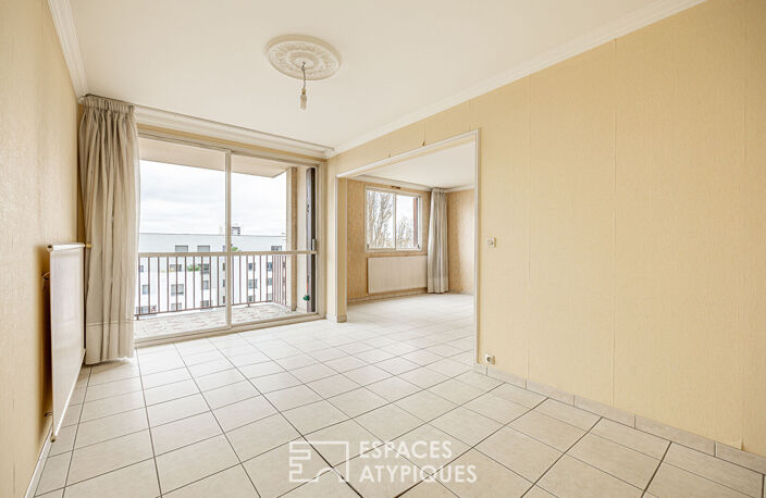 Appartement T4 avec balcons et vue dégagée en plein coeur de Saint-Priest — photo 3