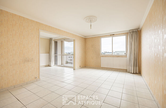Appartement T4 avec balcons et vue dégagée en plein coeur de Saint-Priest — photo 4
