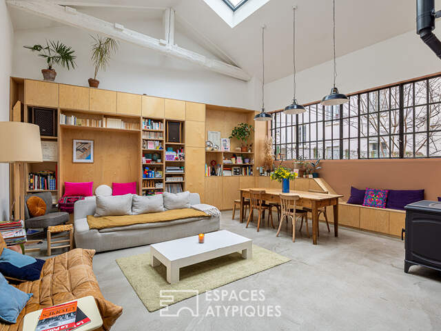 Loft avec terrasse proche de la place Saint Anne — photo du bien
