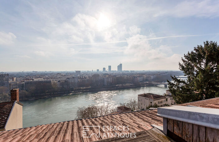 Appartement duplex avec vue sur Lyon — photo 2