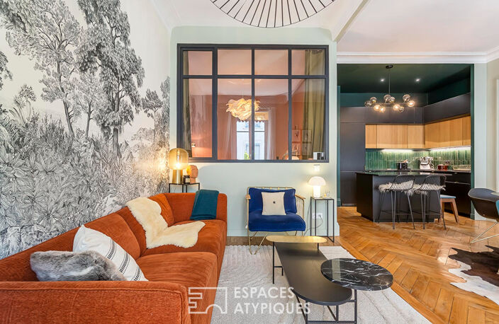 Haussmannien rénové par architecte à deux pas du métro — photo 3