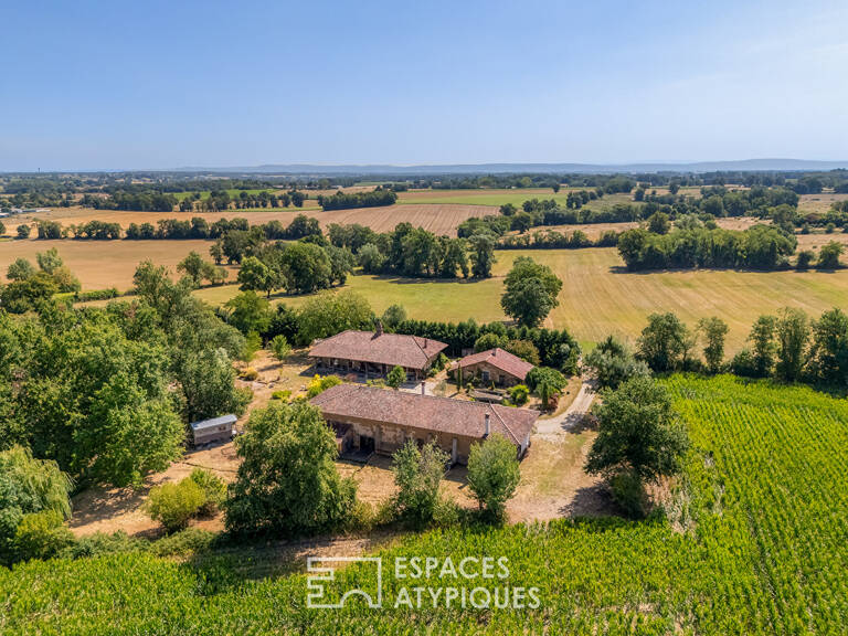 Corps de ferme de 290 m² avec dépendances à Saint-Etienne-sur-Reyssouze — photo 1