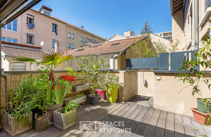 Duplex avec terrasse dans une ancienne imprimerie — photo 3