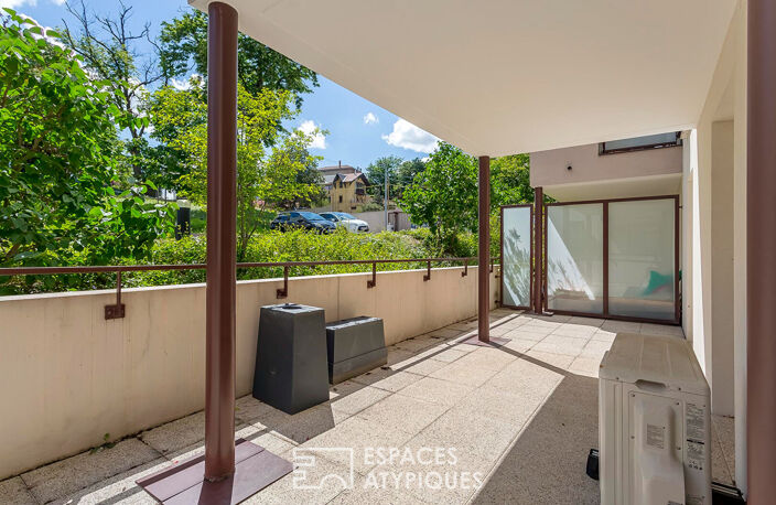 Terrasse d'été et balcon à Bron — photo 2