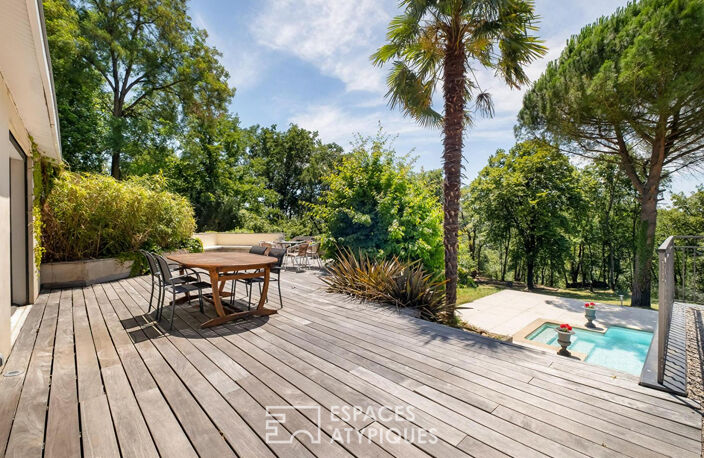 Maison de caractère avec piscine et vue dégagée à Saint-Didier-au-Mont-d'Or — photo 4