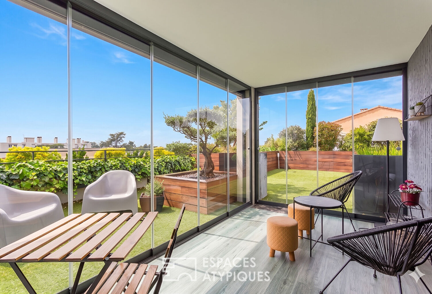 Toit terrasse avec piscine au coeur du 5e arrondissement — photo 1