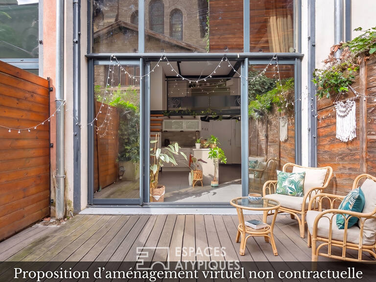 Loft avec terrasse dans un ancien atelier — photo 1