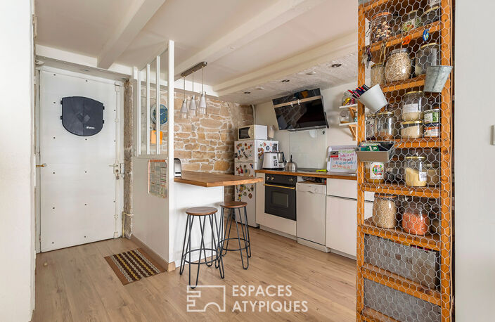 Duplex cosy et pierres apparentes au coeur de Saint-Louis — photo 5