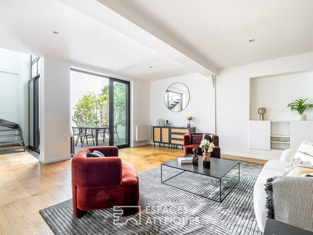 Loft à la rénovation contemporaine au calme avec patio privatif — photo du bien