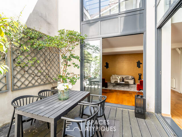 Loft à la rénovation contemporaine au calme avec patio privatif — photo du bien
