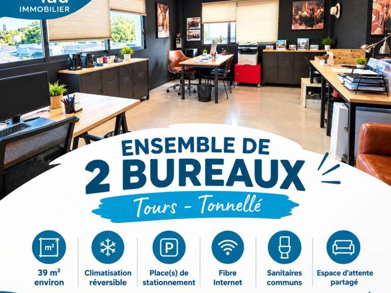 Location Bureaux 39 m&sup2; — photo 1