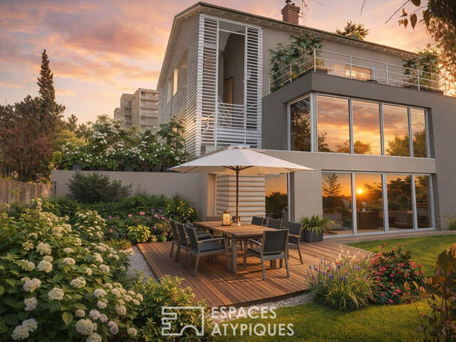 Duplex avec jardin dans une ancienne maison — photo du bien