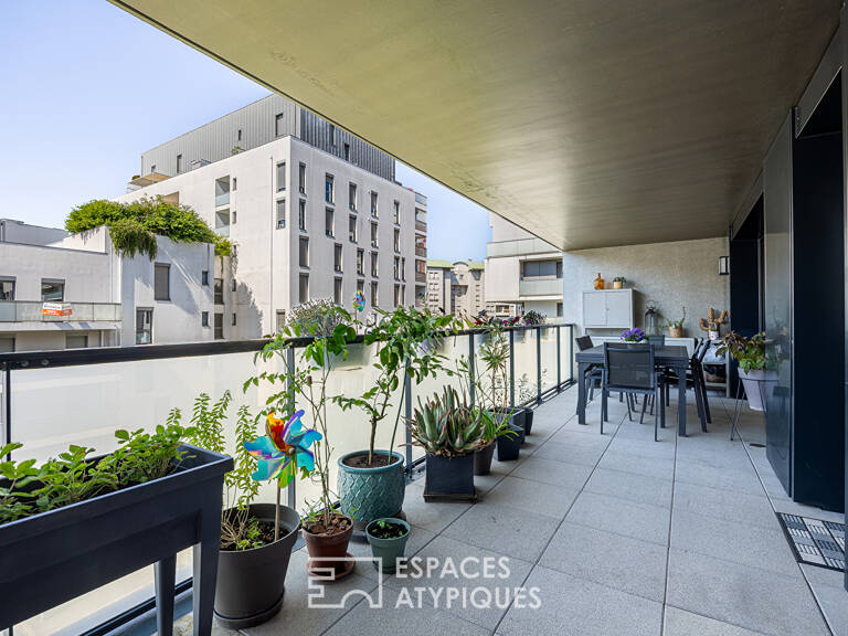 Appartement contemporain avec terrasse et garage — photo 1