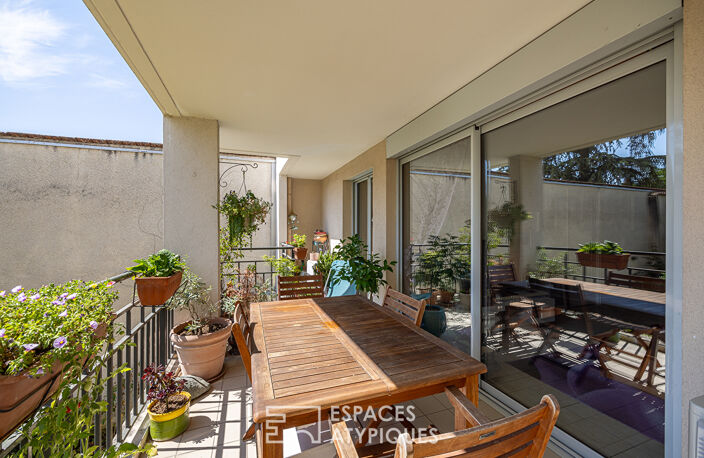 Appartement contemporain avec balcon — photo 4