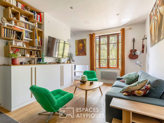 Harmonie et quiétude en duplex au coeur du 8e — photo du bien