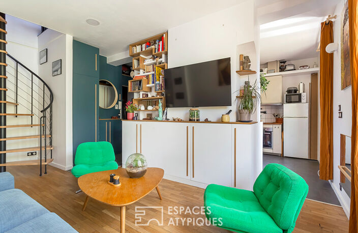 Harmonie et quiétude en duplex au coeur du 8e — photo 3