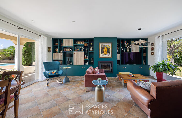 Maison avec piscine sur les hauteurs du village — photo 5