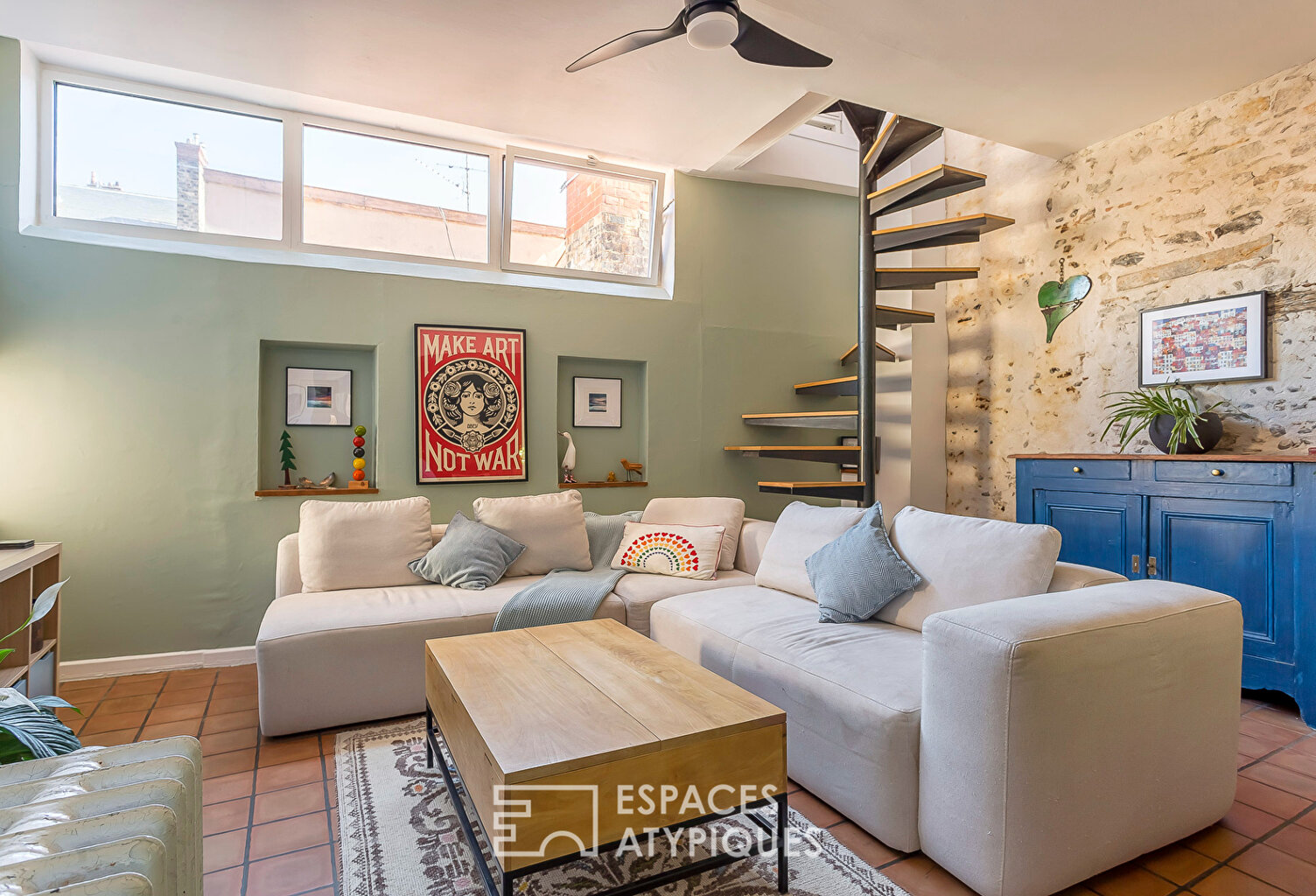 Duplex rénové quartier Saint Georges — photo 1