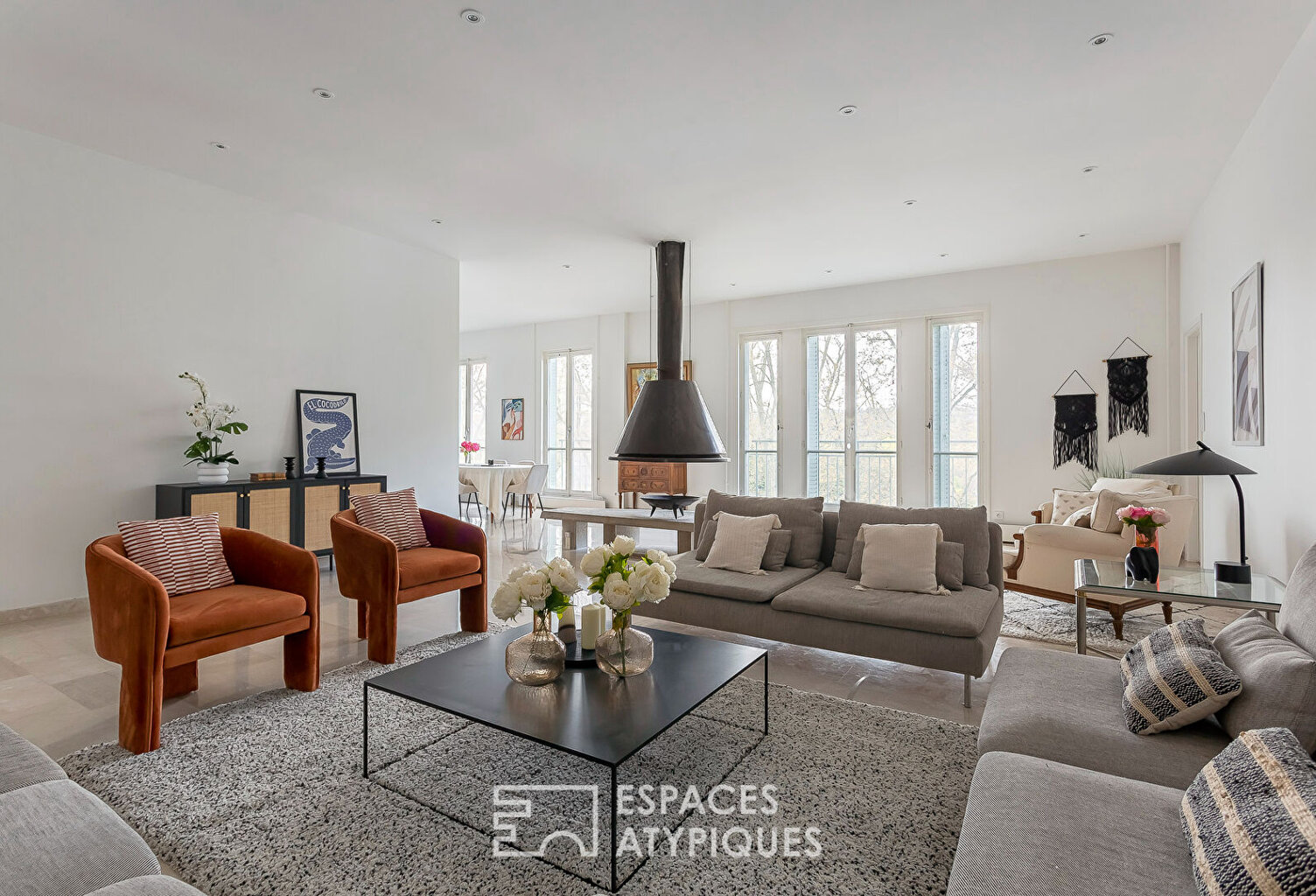 Appartement familial face au parc en dernier etage — photo 1