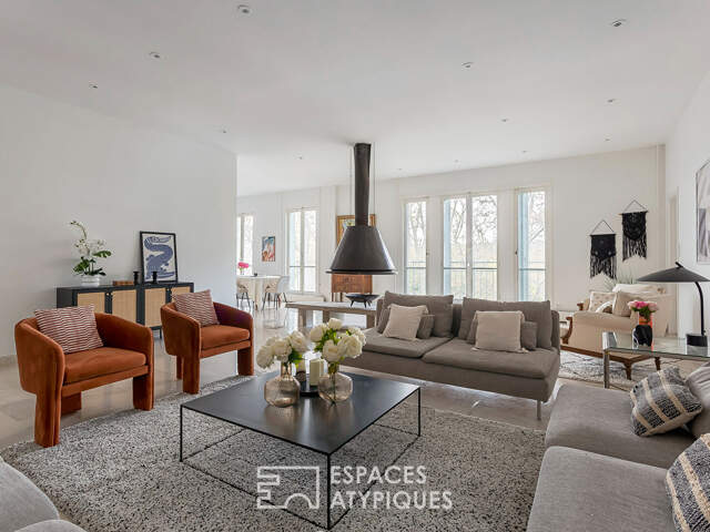 Appartement familial face au parc en dernier etage — photo du bien