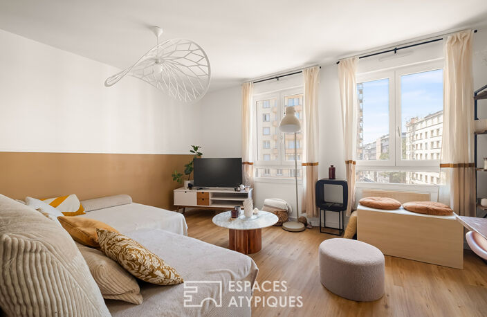 T3 rénové de 73 m² avec loggia, balcon et vue dégagée — photo 2