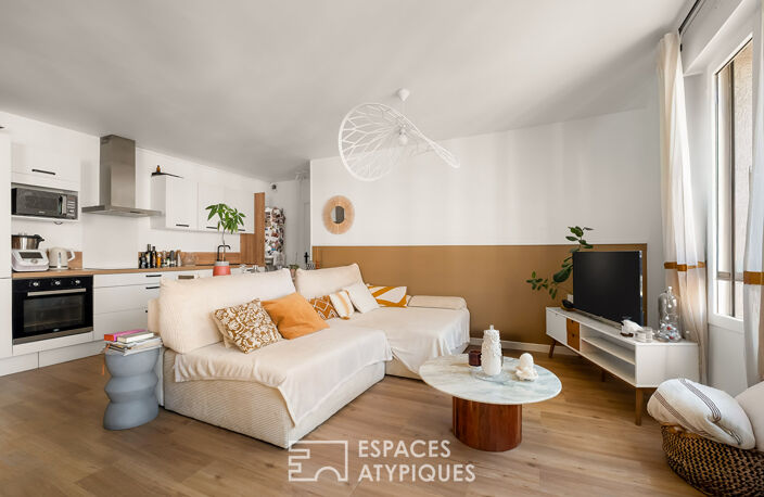 T3 rénové de 73 m² avec loggia, balcon et vue dégagée — photo 3