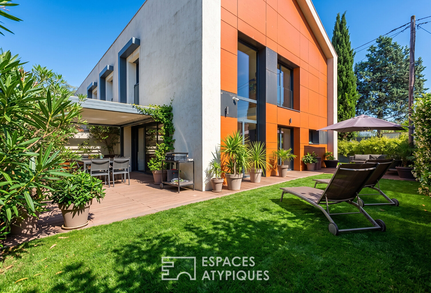 Triplex contemporain comme une maison sur le plateau de St Rambert — photo 1