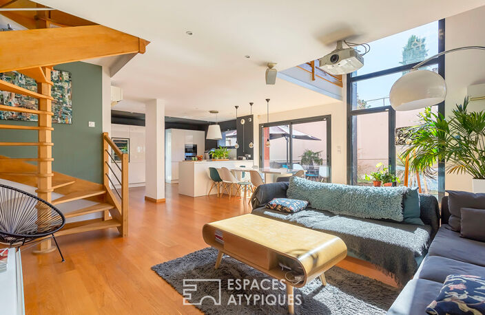 Triplex contemporain comme une maison sur le plateau de St Rambert — photo 5