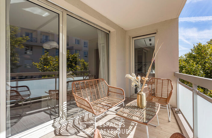 Appartement contemporain avec balcon — photo 4